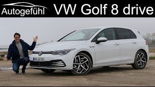 VW Golf 8 FULL REVIEW driving the allnew Mk8 2020 15 TSI DSG  Autogefühl [upl. by Astraea378]