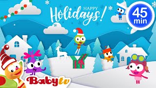 Christmas Special Compilation 🎁❄️  Happy Holidays from BabyTV BabyTV [upl. by Martelli47]