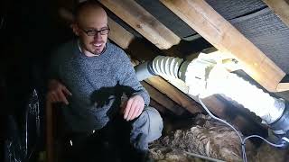 How to fit a loft extractor fan 2024  Extractor fan installers in Medway amp Maidstone Kent [upl. by Pippa837]