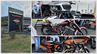 Leesburg Bikefest 2023 at Gator Harley MUST SEE CUSTOM MOTORCYCLES [upl. by Ifill]