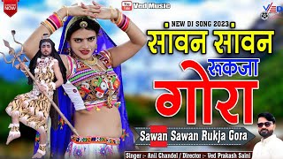 SAWAN SAWAN RUKJA GORA  सावन सावन रुकजा गोरा  OFFICAL VIDEO RIYA RATHI ANIL CHANDELA  VED MUSIC [upl. by Ellesig]