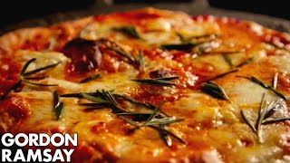 How to Make Margherita Pizza at Home  Gordon Ramsay [upl. by Aeret]