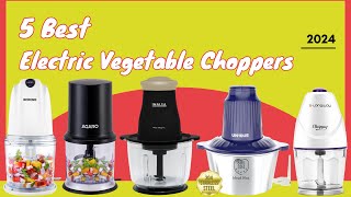 5 Best Electric Choppers In 2024  Top Electric Choppers in India  Vegetable Choppers Under 2000 [upl. by Sidnee]