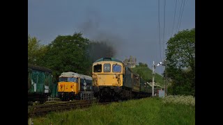 Swanage Railway DIESEL GALA  11052024 33111 [upl. by Elva625]