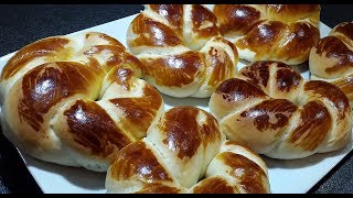 Турецкие булочкиАчмаAçma Turkish bread rolls quotAchmaquot [upl. by Nitsyrk]