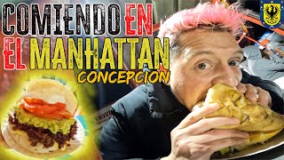 PROBANDO LA MEJOR PICADA DE CONCEPCIÓN ¿MANHATTAN🍔😱 [upl. by Nbi764]