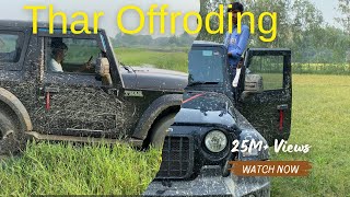 New Mahindra Thar offRoading  HYD Offroad  the villagers yt avanishverma03 [upl. by Murat]