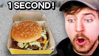 World’s Fastest Big Mac Ever Eaten [upl. by Aillimac]