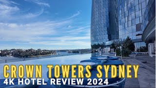 Crown Towers Sydney Australia 🇦🇺 5 Star Luxury Hotel Resort 4K Review 2024 [upl. by Jezabel]