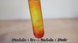 Neutralization of Bromine  Beautiful Reaction [upl. by Abrahamsen]