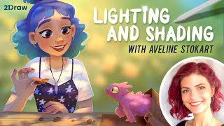 Illustration Master Course Mastering Lighting and Shading Ep1 [upl. by Onateyac877]