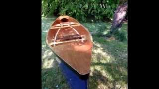 Homemade Canadian canoe [upl. by Nas]