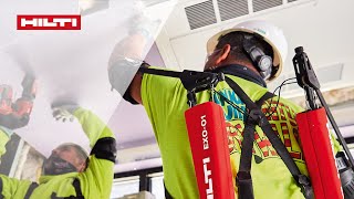 Out now  the Hilti EXO01 Exoskeleton [upl. by Katuscha841]