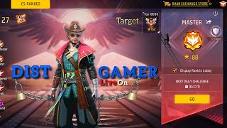 Free Fire Live  CS RANK top 1 grandmaster push  Free Fire max freefire distgameryt csrank [upl. by Bandler41]