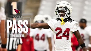 Starling Thomas V Press Conference  Cardinals 2024 Training Camp [upl. by Ogram411]