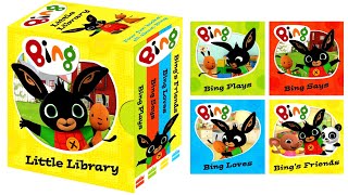 Bing Little Library 4 books to find out all about Bing  A set of read aloud books for children [upl. by Ettesil]