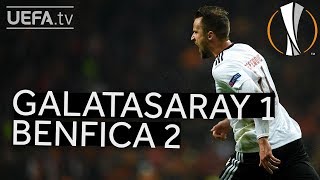 GALATASARAY 12 BENFICA UEL HIGHLIGHTS [upl. by Vladamir520]