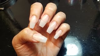 How to do Fill on Fiberglass Nails Step by Step [upl. by Allekram]