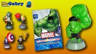 LUMINOSOTTI MARVEL FLASH HEROESHULK EUROSPINUNBOXING BLIND BAGS EDICOLAAVENGERS [upl. by Yellat]