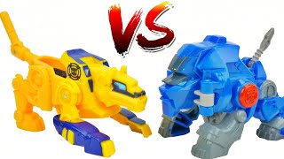 NEW TRANSFORMERS RESCUE BOTS SWIFT CHEETAH BOT VALOR LION BUMBLEBEE CHASE HEATWAVE BOULDER [upl. by Tsugua]