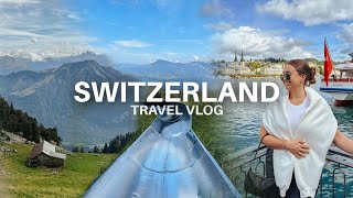 1 Week in SWITZERLAND travel vlog  Zurich Lucerne amp Montreux [upl. by Yddeg]