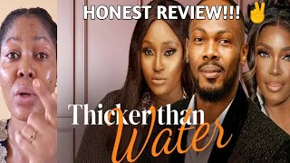 THICKER THAN WATER is This worth your data and timeNigerian movies Honest Reviews [upl. by Aerdnac]