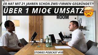 Wie ist das mit 21 Jahren Selbstständig zu sein  Stories Podcast Kevin Lennartz 10 [upl. by Candace]