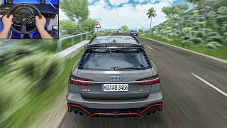 774HP Audi RS6R ABT  Assetto Corsa  Thrustmaster T300 RS Gameplay [upl. by Vieva]