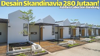 Rumah 60m2 Desainnya Ala Skandinavian di Kota Bandung Ashfara Collection [upl. by Sineray]