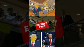 Donald Trump Simpson prediction was FAKE [upl. by Cirdec42]