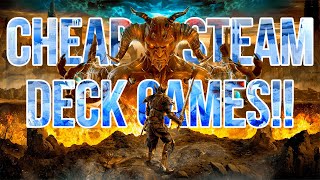 Score BIG 25 Cheap Steam Deck Games on Steam SALE Now [upl. by Asilet]