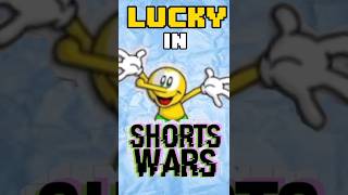 Is Lucky in Shorts Wars shortswars youtubeshorts [upl. by Annelak]