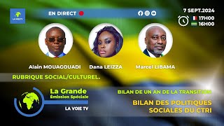 Grande Emission Speciale Bilan des Politiques Sociales du CTRI [upl. by Lemhaj288]