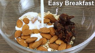 Oats Recipe  Easy Breakfast [upl. by Neerod]