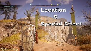 AC Valhalla Sarcophagus Shield Location How to Get Special Effect Shown [upl. by Ahsinrats]