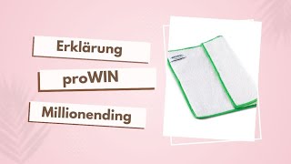 Erklärung Millionending von proWIN ♡ [upl. by Licna494]