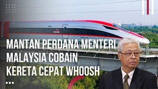 Dikira Sepi Ternyata Membludak Mantan Perdana Menteri Malaysia Kesenangan Naik Kereta Cepat Whoosh [upl. by Atolrac]