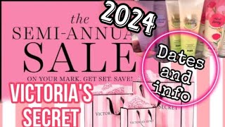 Victoria’s Secret Semi Annual Sale SUMMER 2024 VICTORIAS SECRET PINK Semi Annual Sale DATES 2024 [upl. by Kathryne]