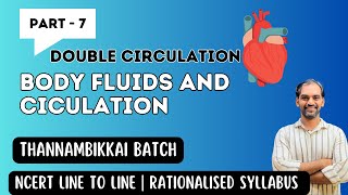 Double Circulation  Body Fluids and Circulation Part 7 [upl. by Wayland5]