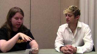 Metrocon 2012 Crispin Freeman Interview [upl. by Annavoj]