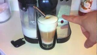 Nespresso DeLonghi Latissima EN 680 First Look and review with Latte Macchiato  english [upl. by Nations]