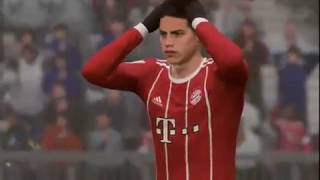 Fifa 18  Bundesliga Jornada 22 Bayern vs Schalke 04 01 [upl. by Ranger]