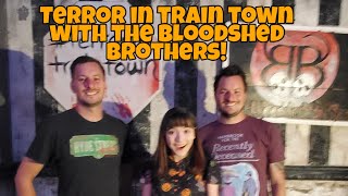 Terror in Train Town in Perris CA The Bloodshed Brothers Halloween 2019 [upl. by Jemine300]