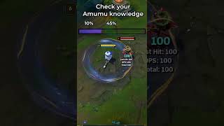 How much you know about Amumu Skills [upl. by Alver733]