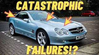 Mercedes SL R230 PART 6 catastrophic failures How many things are wrong with my car What cost [upl. by Carrington691]