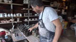 SIMON LEACH POTTERY TV  Glaze firing resume July14th [upl. by Anikram]