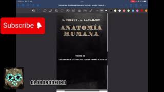 Tratado de Anatomia Humana TestutLatarjet Tomo II  Gratis [upl. by Doig]