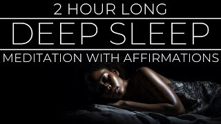 Sleep Meditation with Positive Affirmations [upl. by Arramahs935]