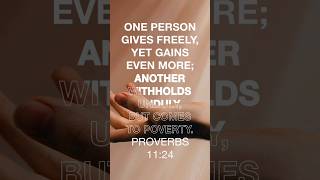 ‭Proverbs 1124  The Blessing of Generosity [upl. by Otrevogir850]