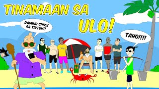 TINAMAAN SA ULO  Otlog Animation Part 3 Alexnimation  Pinoy Animation [upl. by Stahl]